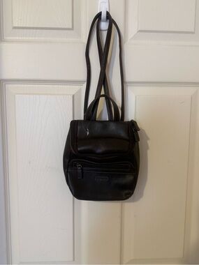 MINICCI Dark Brown back pack bag with adjustable straps